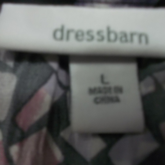 Dressbarn Multi Color Blouse Sz. Large - Picture 5 of 5